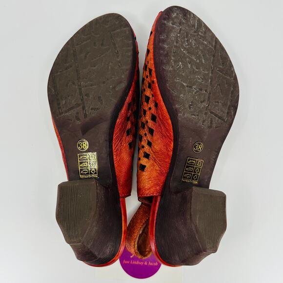 Spring Step L'Artiste Women's Lovella Leather Sandals Size 38 EU/ 7.5-8 US - Picture 10 of 12